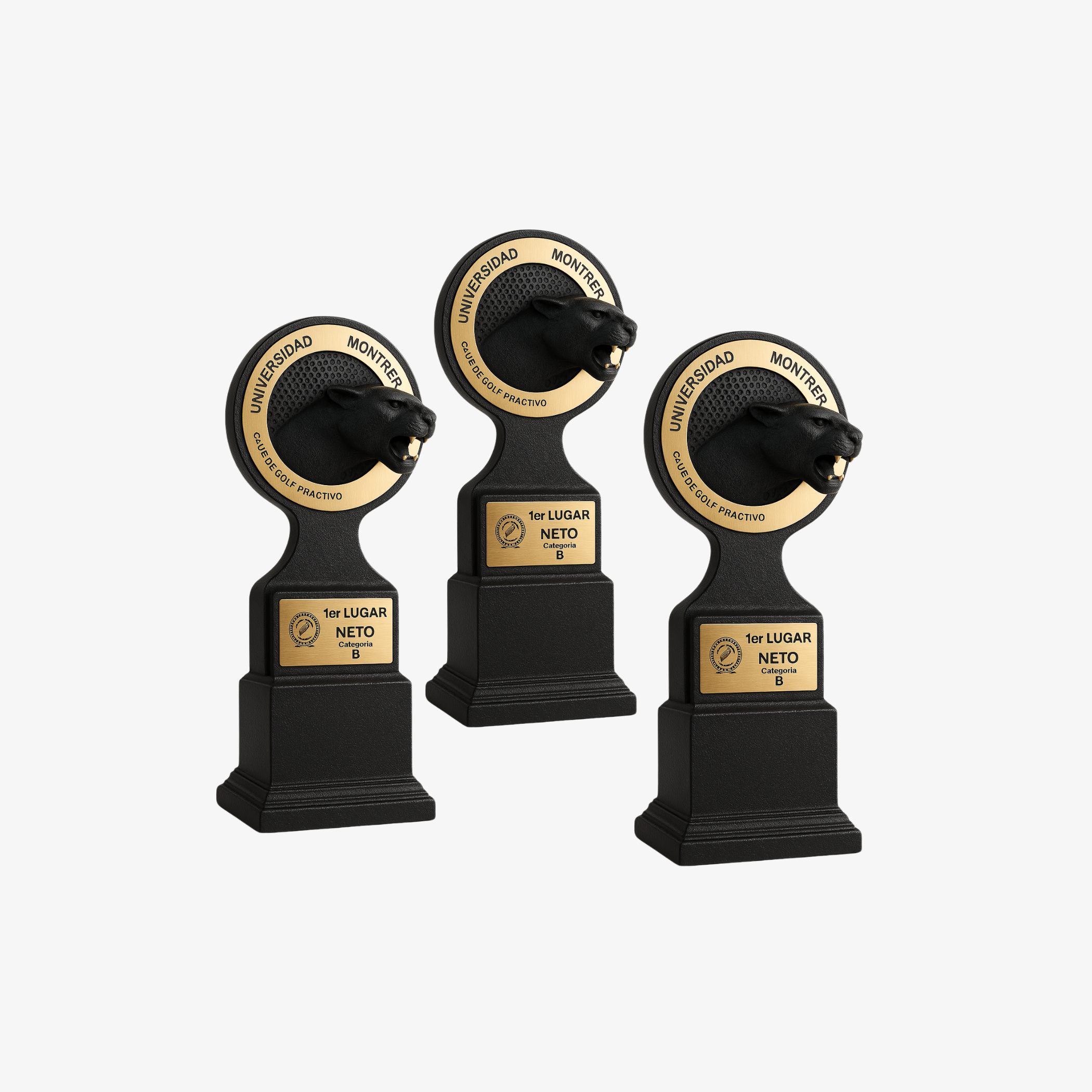 Trofeos Universidad Montrer con pantera - Premios institucionales deportivos